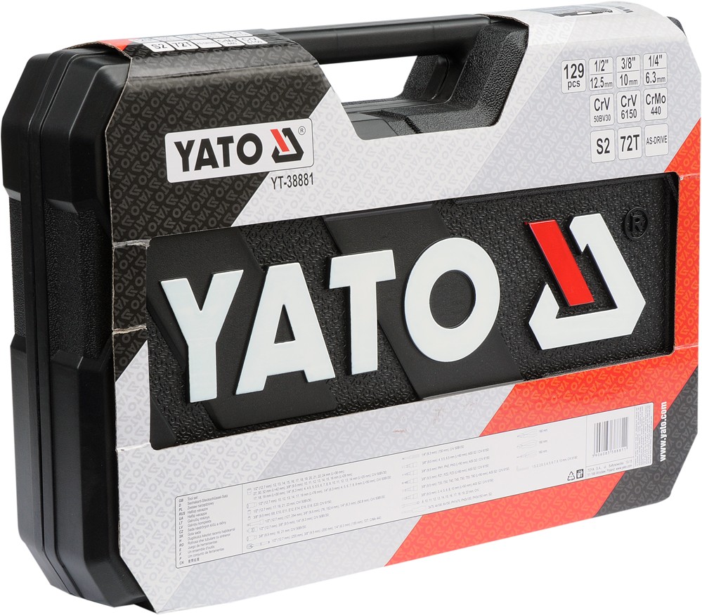 129-piece Socket Set (YT-38881)