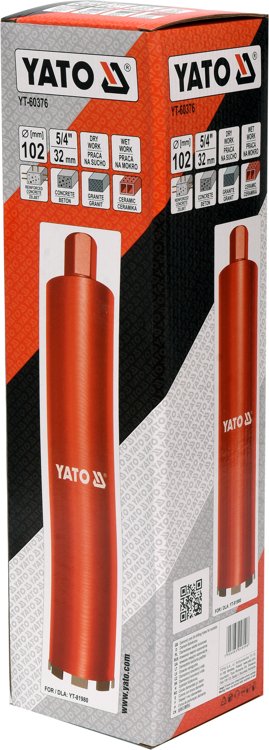 Diamond Core Drill Bit | 1 1/4" | 430/102 mm (YT-60376)