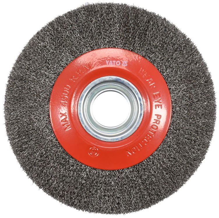 WIRE BRUSH 200MM 32MM INOX (YT-47555)