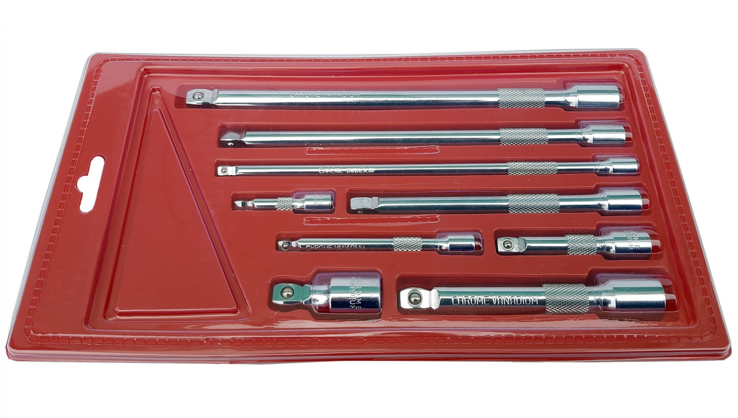 Набор удлинителей | наклонные | 6,3 мм (1/4") / 10 мм (3/8") / 12,5 мм (1/2") | 9 шт. (KD146)