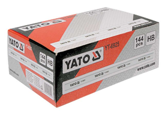 CARPENTERS PENCIL 245MM/144PCS WHITE (YT-6925)