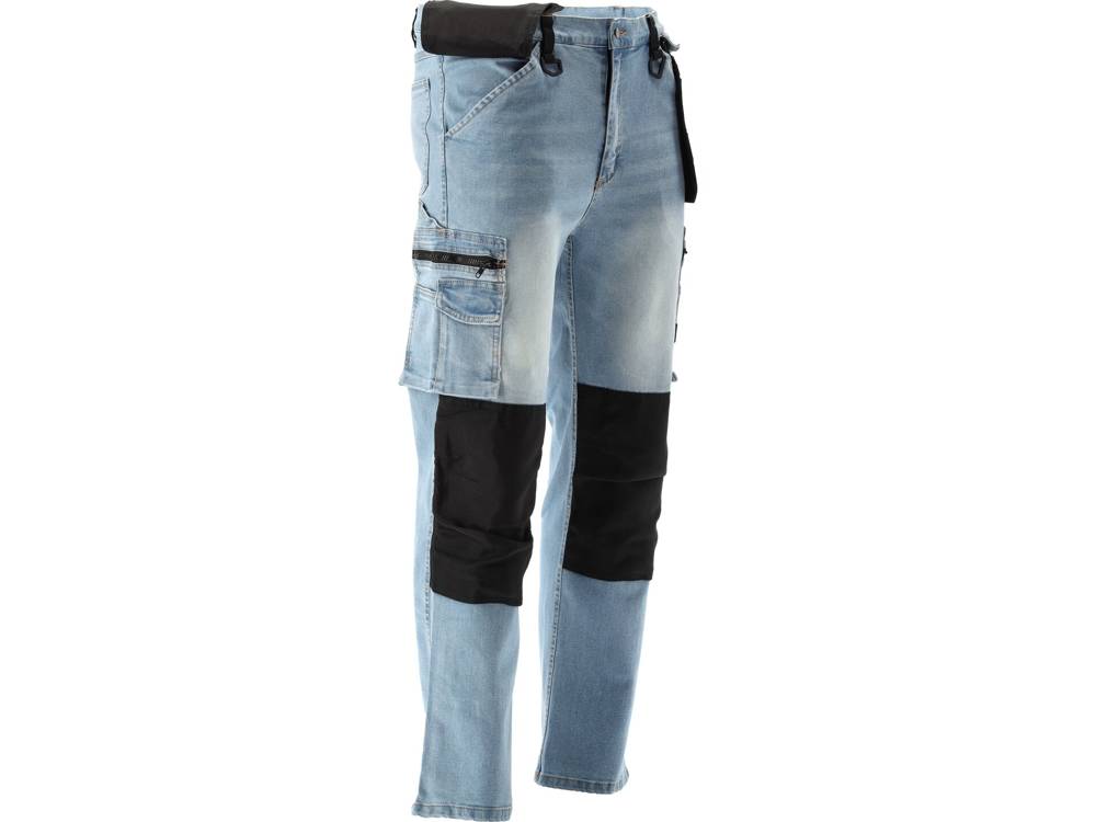 JEANS STRETCH WORK TROUSERS S. XL (YT-79074)