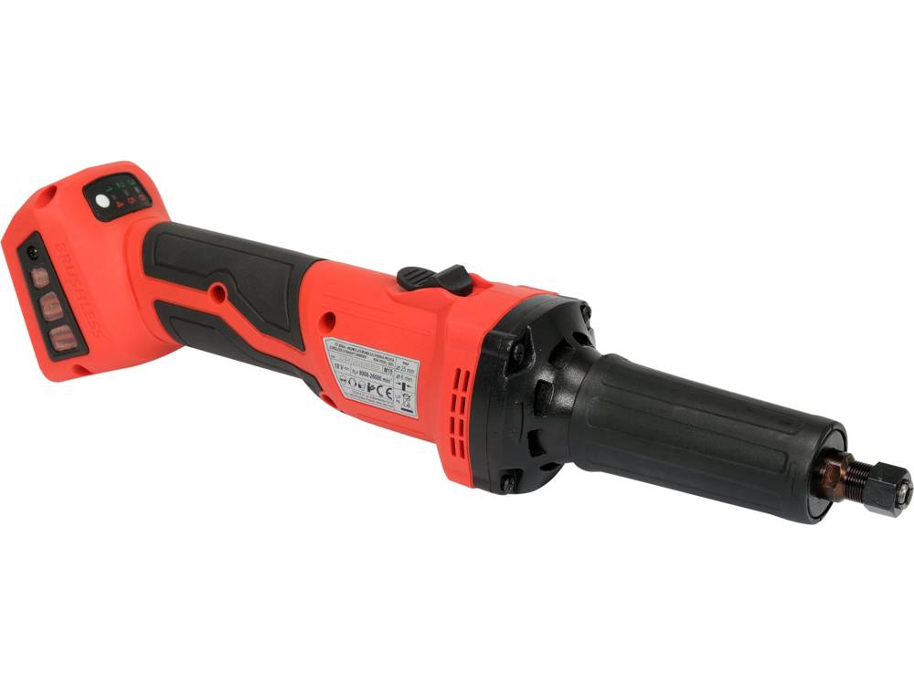 18V STRAIGHT GRINDER (BL;6MM;BODY) (YT-82824)
