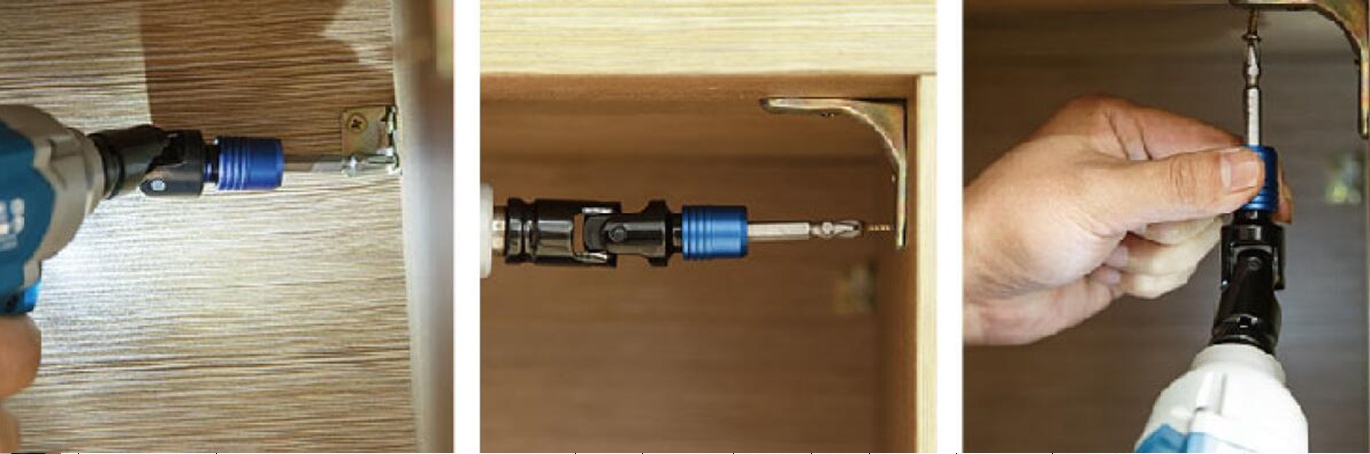 Universal Joint Adapter 1/2" to 1/4"  (UJ2A)