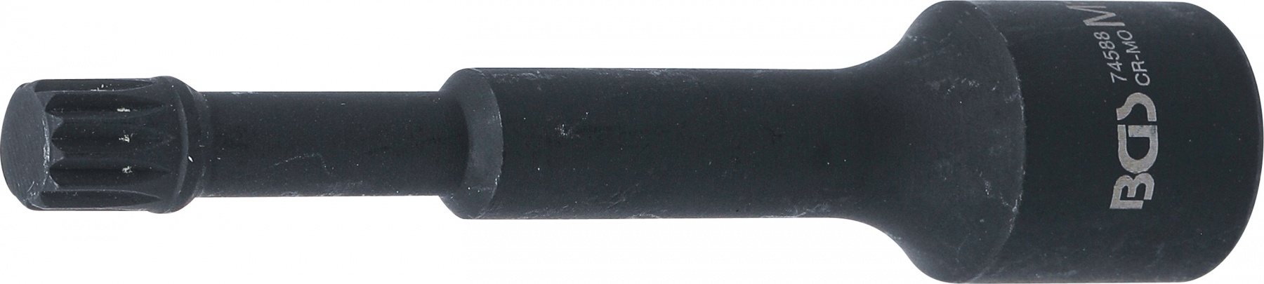 Specialus smūginis antgalis | Ilgis 115 mm | 12,5 mm (1/2") | Spline (XZN) M12 | VAG (74588)