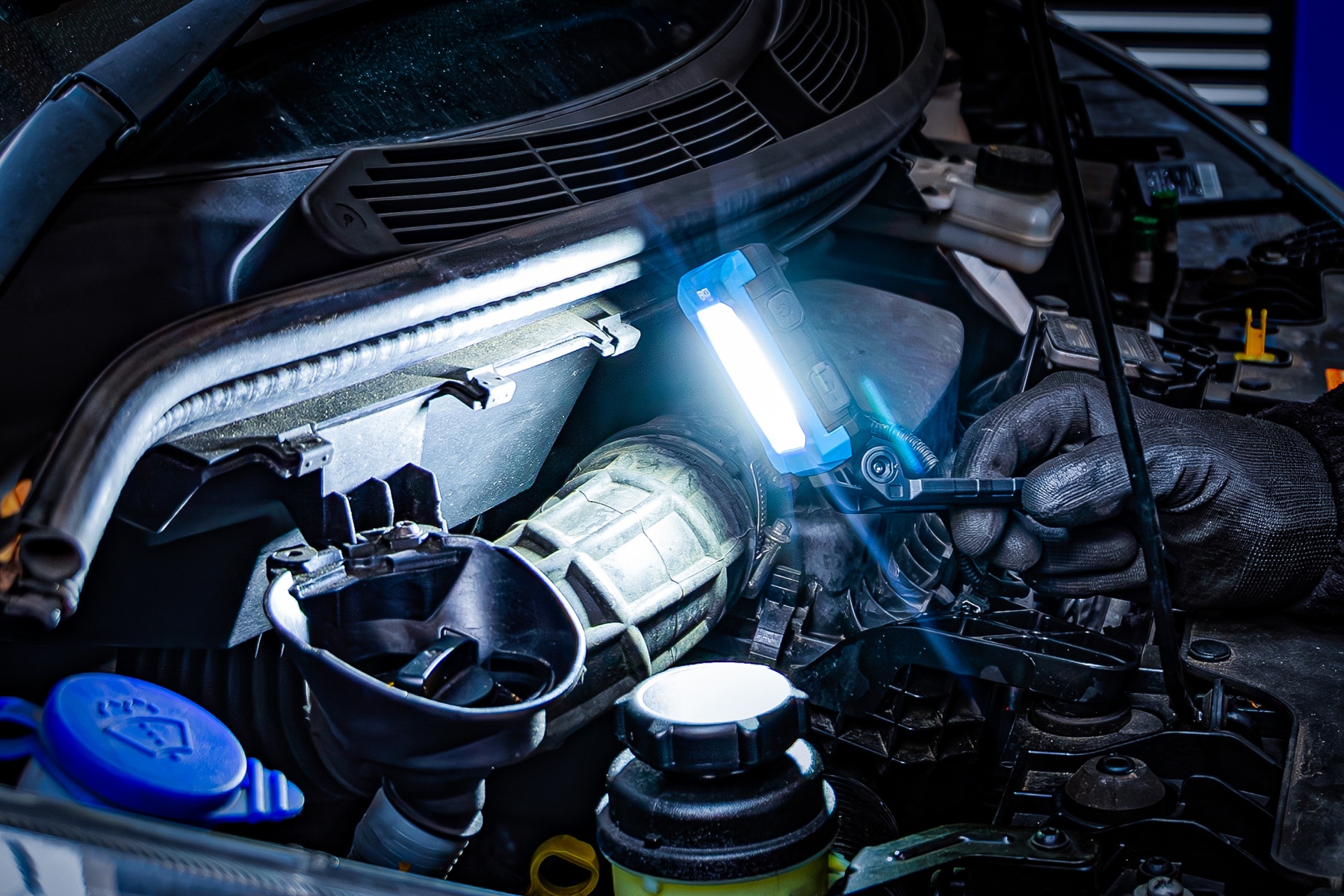 COB-LED Work Lamp | foldable (74600)
