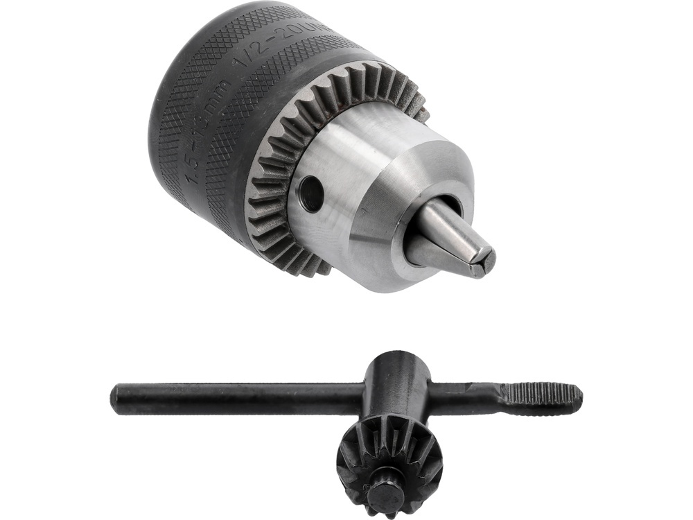 Grąžto griebtuvas su raktu | 1,5-13 mm | 1/2"-20UNF (79630)