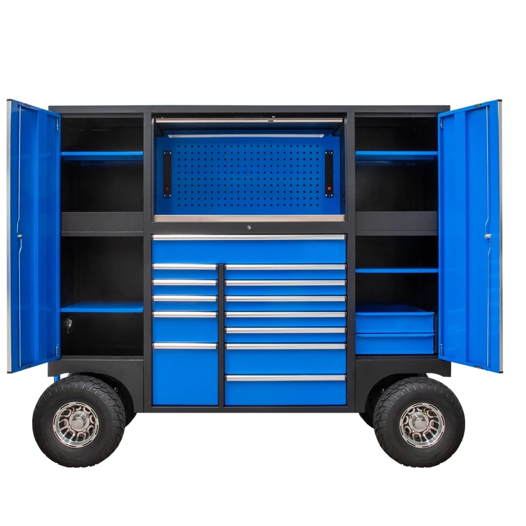 PIT-CART RACING EQUIPMENT TOOL CABINET | blue (419900B)