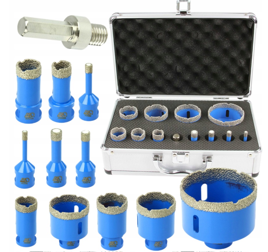 Diamond core bit set | M14 | 6 - 68 mm (H2260)
