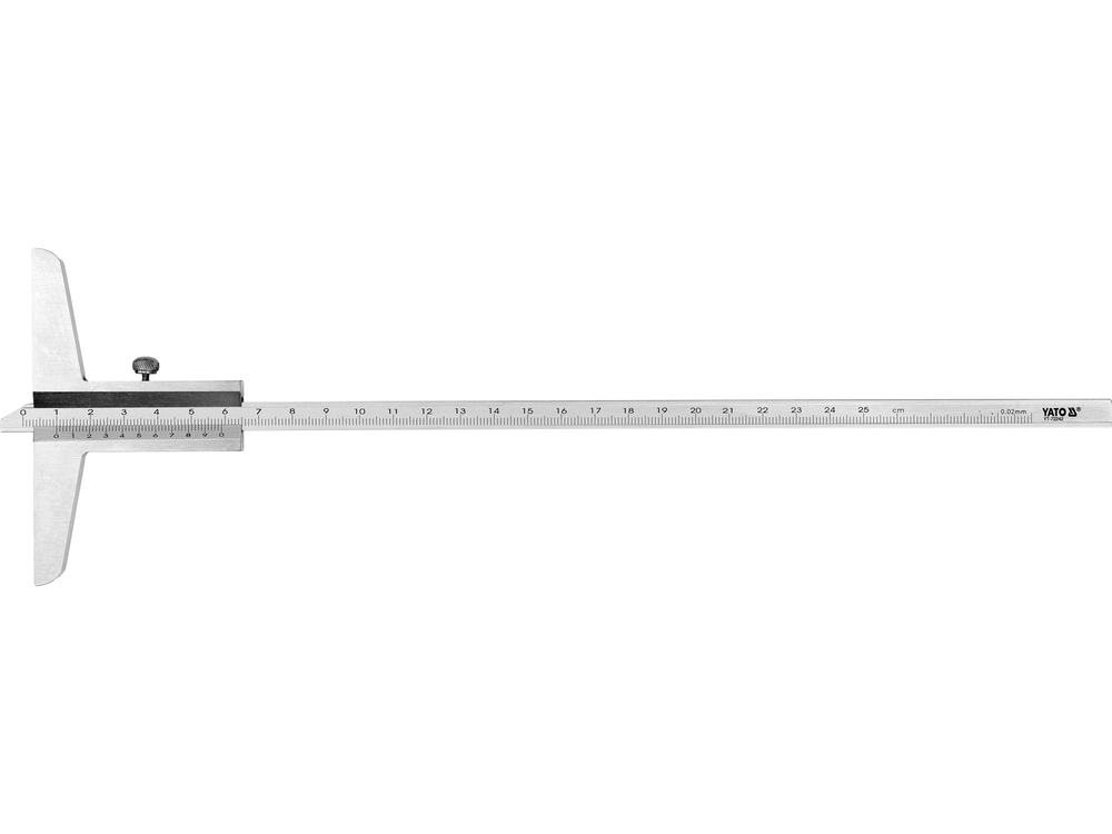 VERNIER DEPTH CALIPER | 250 MM (YT-72242)