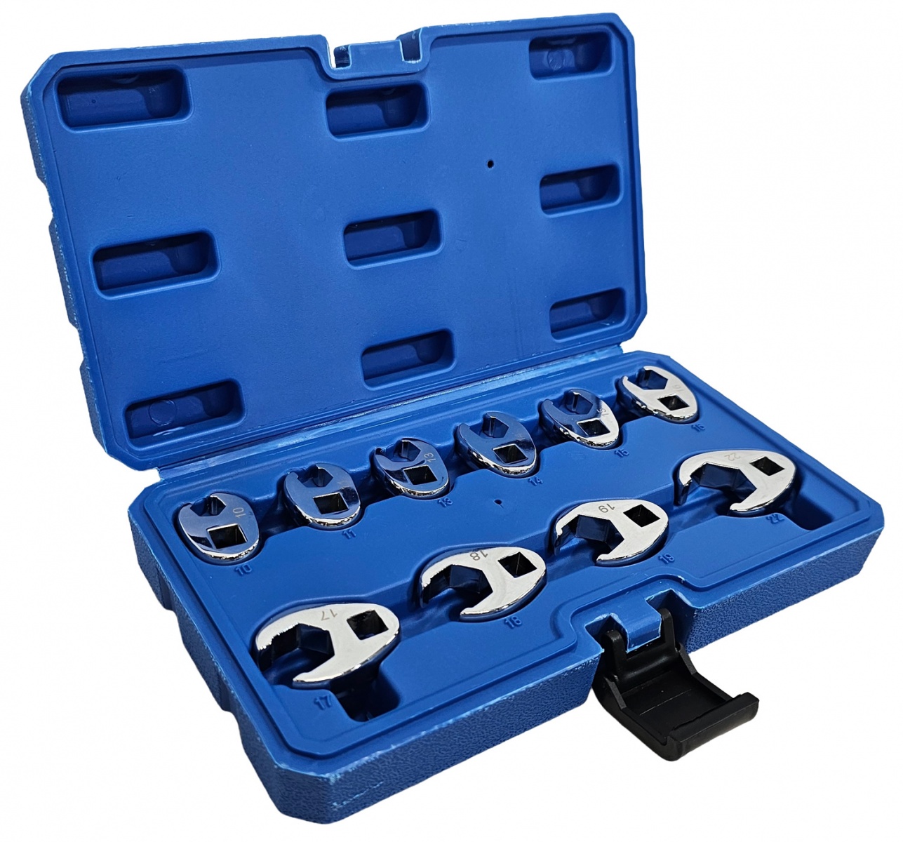 Šoninių raktų rinkinys  | 10 mm (3/8") | 10 - 22 mm | 10 vnt. (SK3922)