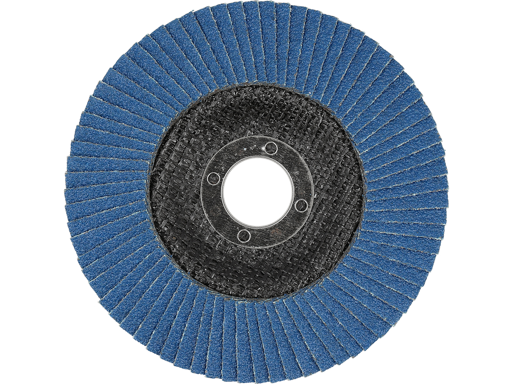 Šlifavimo diskas lapelinis | ZIRCONIUM | P60 | 125X22mm | 10 vnt (YT-833001)