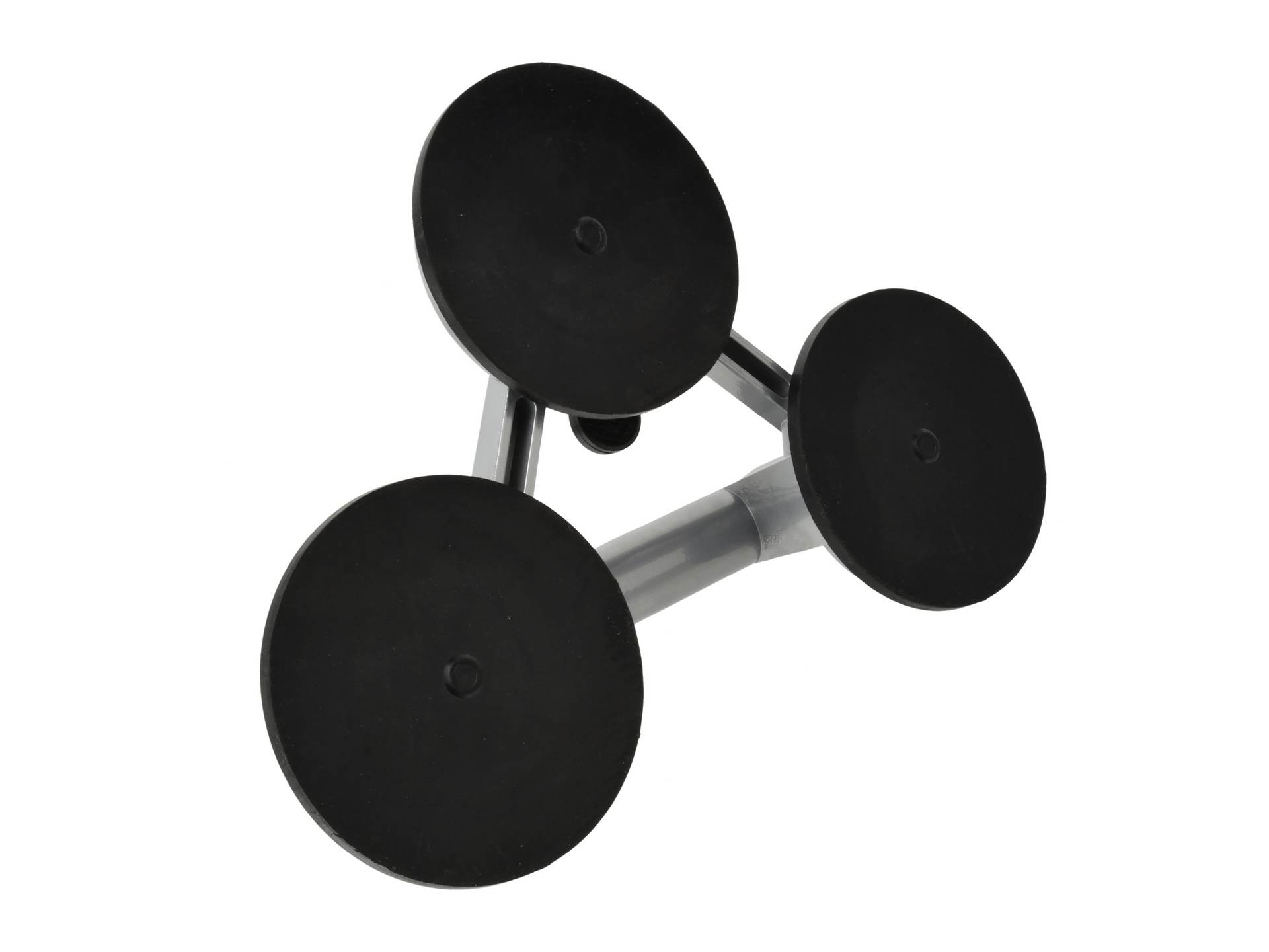 Prisisiurbiantis kėliklis / traukiklis trijjų čiuptuvų 3x115 mm aliuminis (G02455)