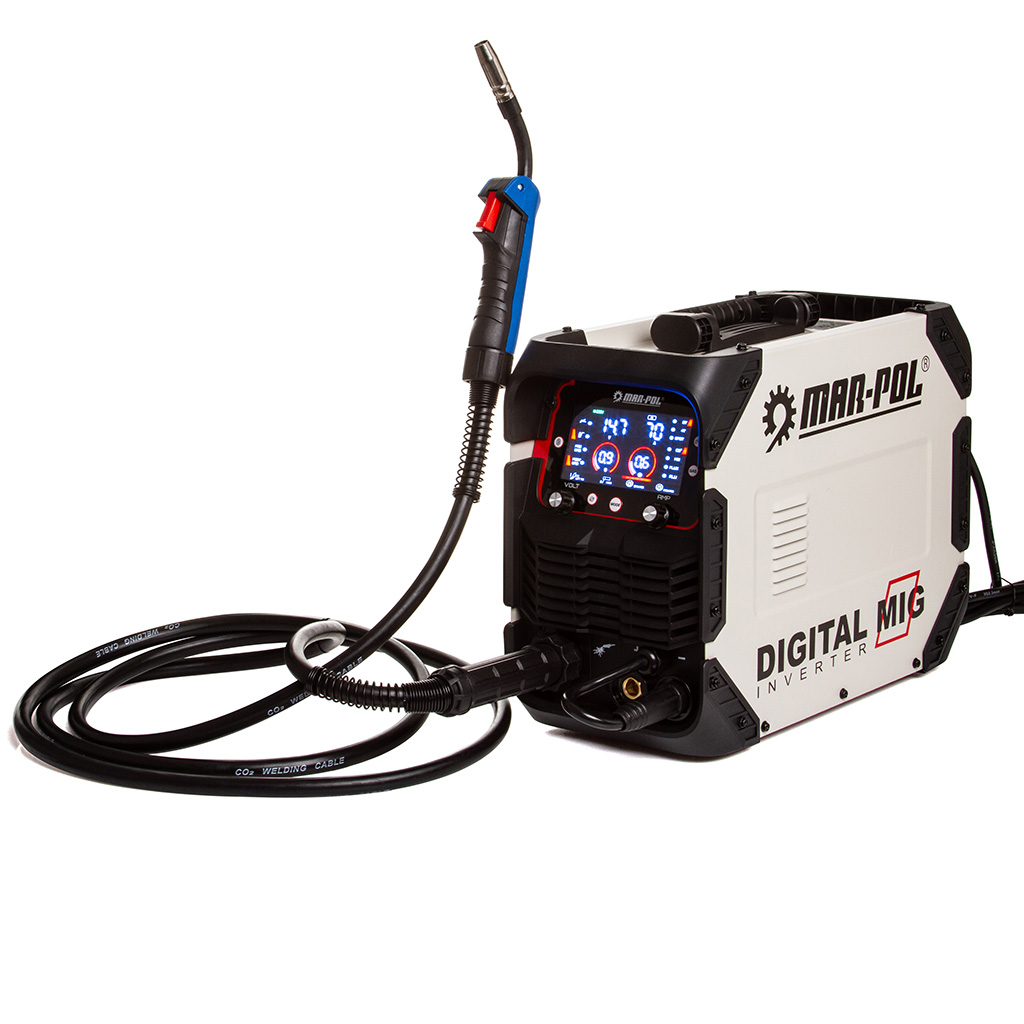 Полуавтомат сварочный MIG-Flux-MMA-TIG-LIFT-ALU-SYNERGY-250A (M79368)