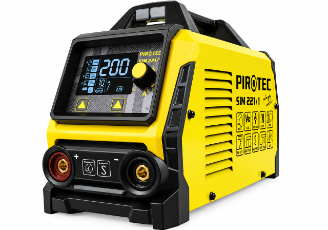 Сварочный аппарат PIROTEC SIM 221/1 MMA TIG Lift 200A IGBT LCD SYNERGIA (SIM221/1)