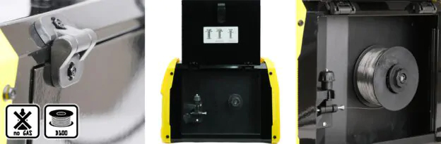 Semi-automatic welding machine MIG Wertberg FCAW/MMA/TIG LIFT 200A IGBT (SG2.40)