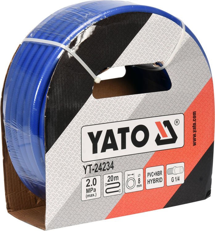 Pneumatic hose | Hybrid | 8 mm x 20 m (YT-24234)
