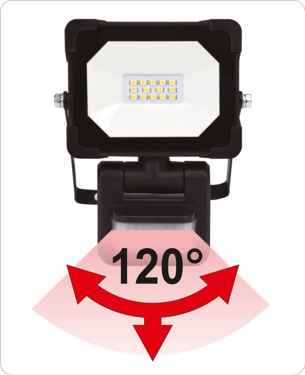 LED spotlight | with motion sensor | SMD LED 10W 900LM (YT-81826)