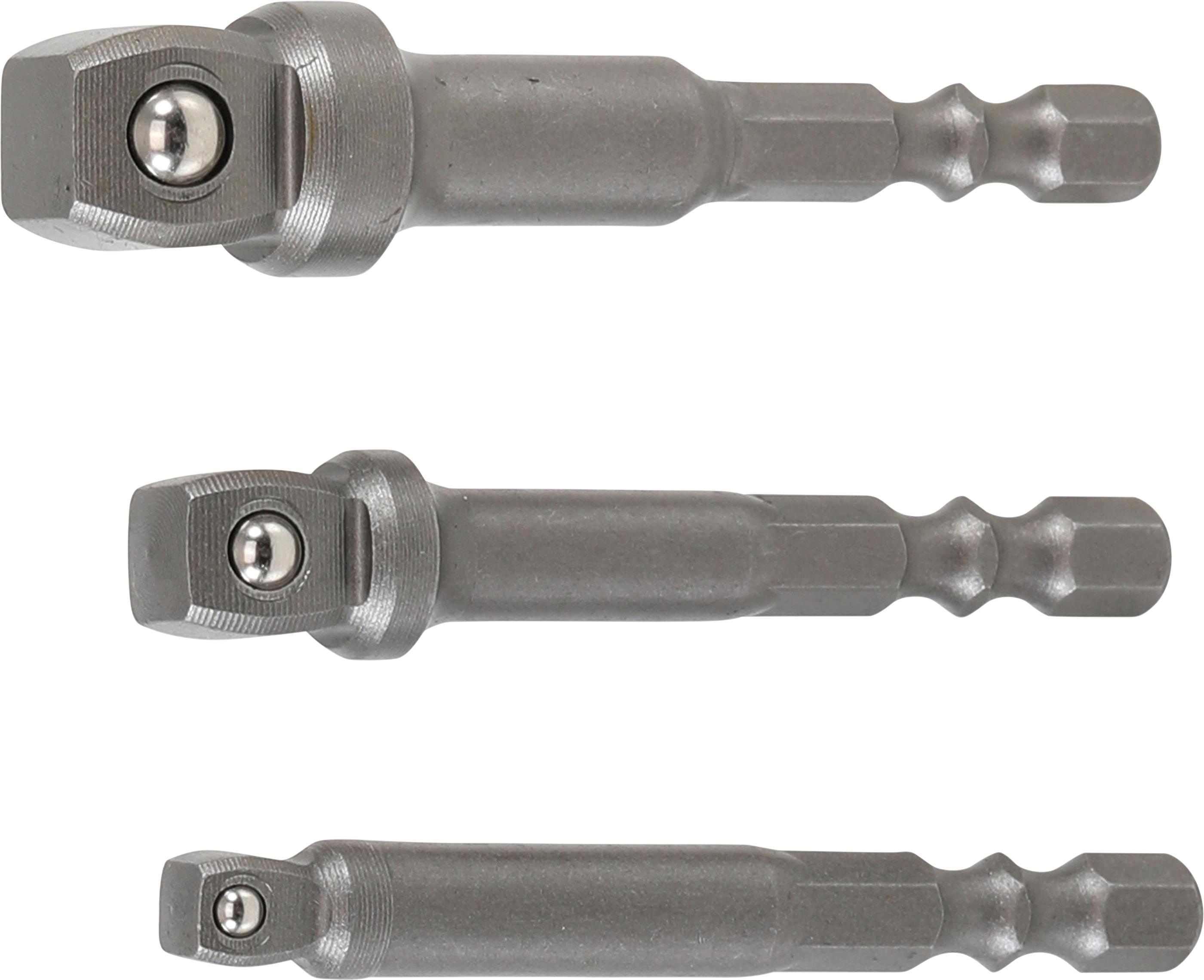 Adapterių rinkinys su šarnyrais | 6.3 mm (1/4") | 3 vnt. (9162)