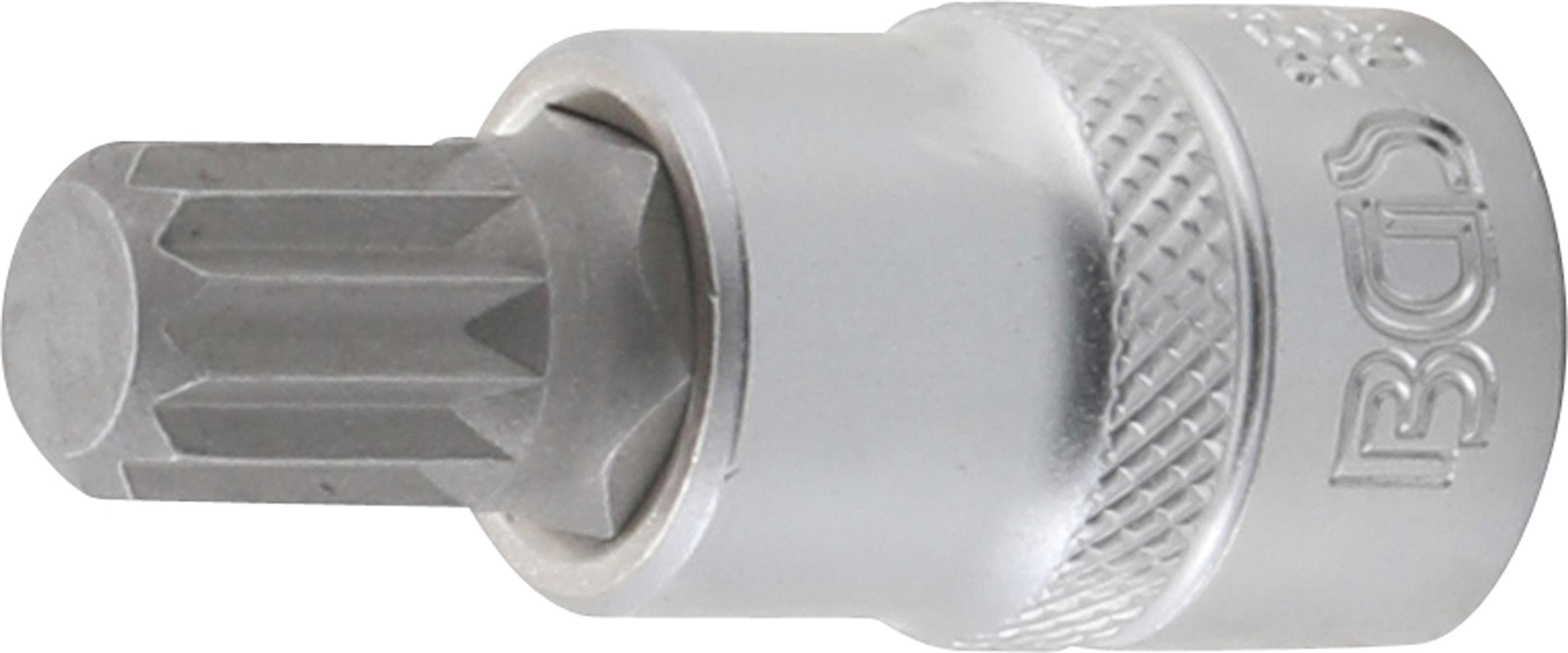 Impact Bit Socket | 10 mm (3/8") Drive | Spline (for XZN) M12 (2587)