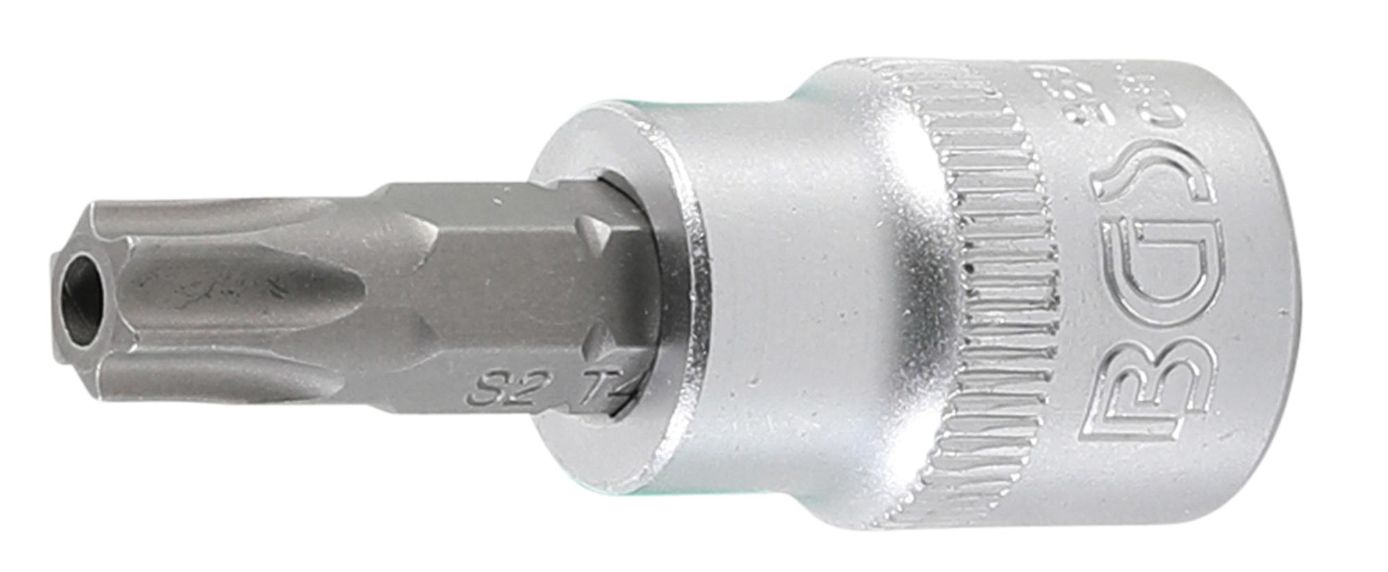 Bit Socket | 10 mm (3/8") Drive | T-Star tamperproof (for Torx) T55 (2599)