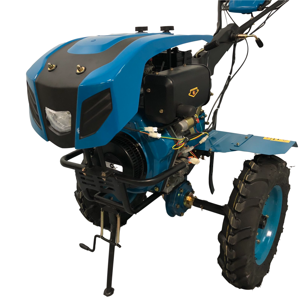 Dyzelinis motoblokas GTM 10 AG su starteriu ir lempomis