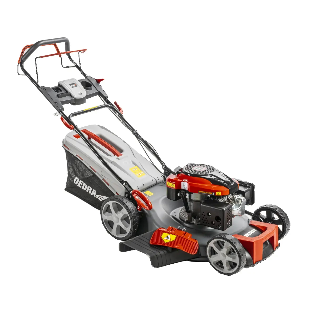 Benzininis vejapjovė su pavara ir pjovimo greičio reguliavimu GARDEN DEDRA DED8725Q-56L, LONCIN variklis, 3,5 kW, 196cm3, GT pavarų dėžė, pjovimo plotis 56cm, du ašmenys