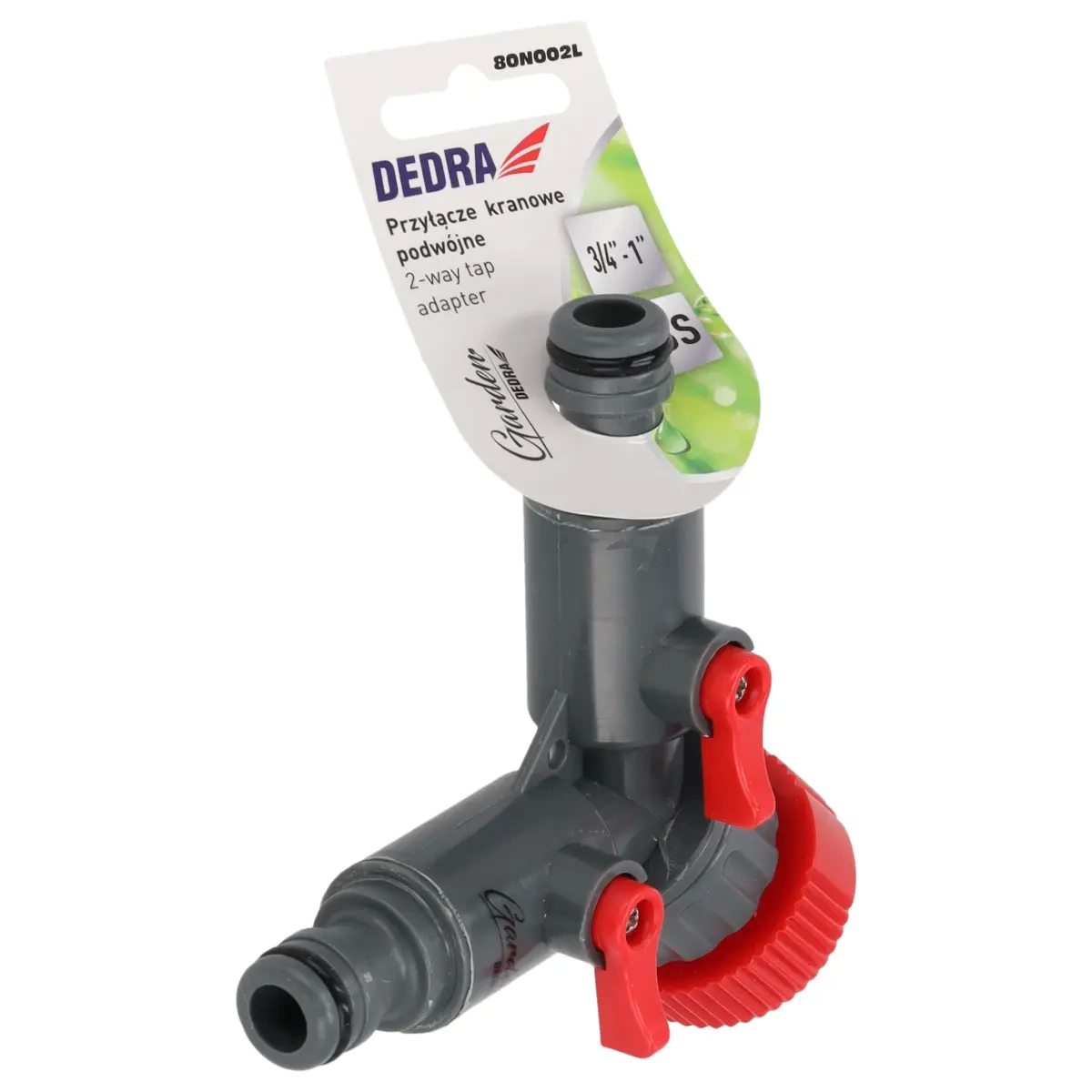 Čiaupo prijungimas dvigubas 3/4"-1", laisvai