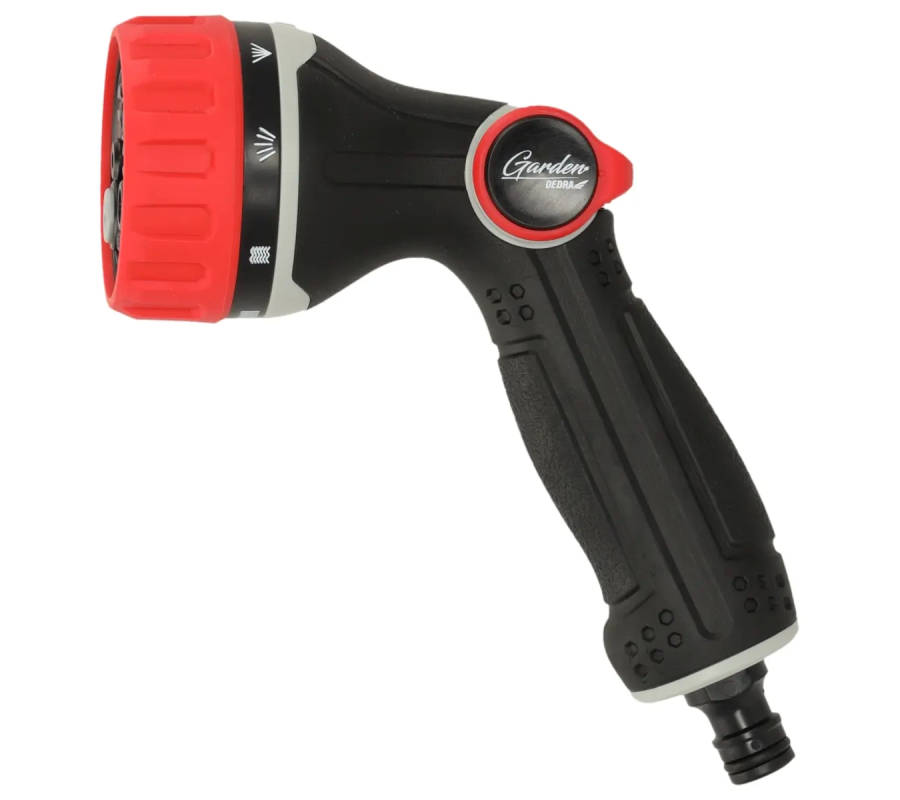 8 funkcijų purškimo pistoletas, GARDEN DEDRA 80N254K, TURBO THUMB CONTROL