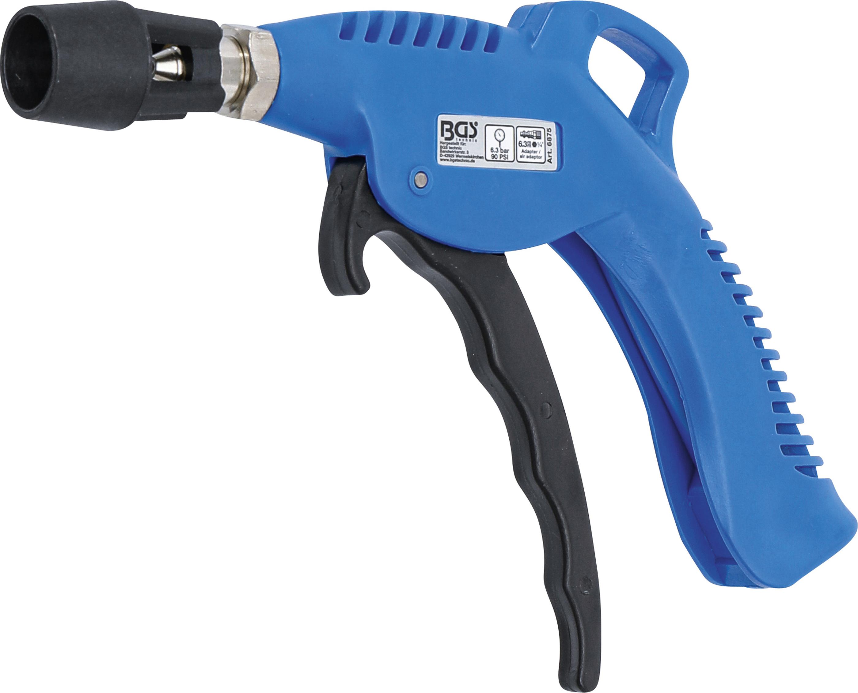 Air Blow Gun | with Turbo Venturi Nozzle (6875)