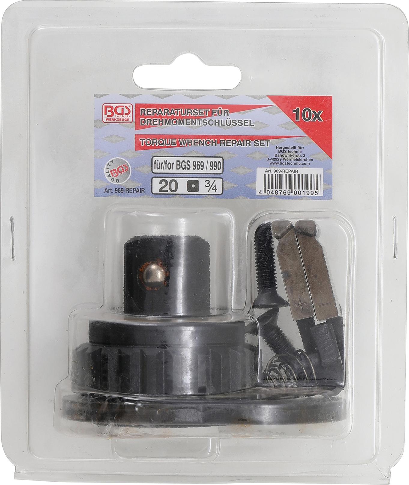 Torque Wrench Repair Kit | for BGS 969, 990 (969-REPAIR)