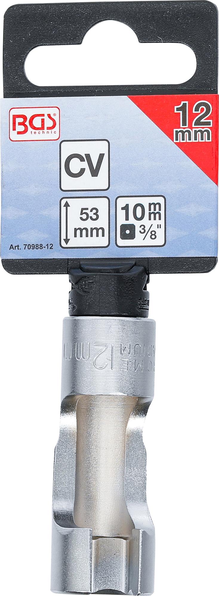 Speciali galvutė su įšpjova | 10 mm (3/8") | 12 mm (70988-12)