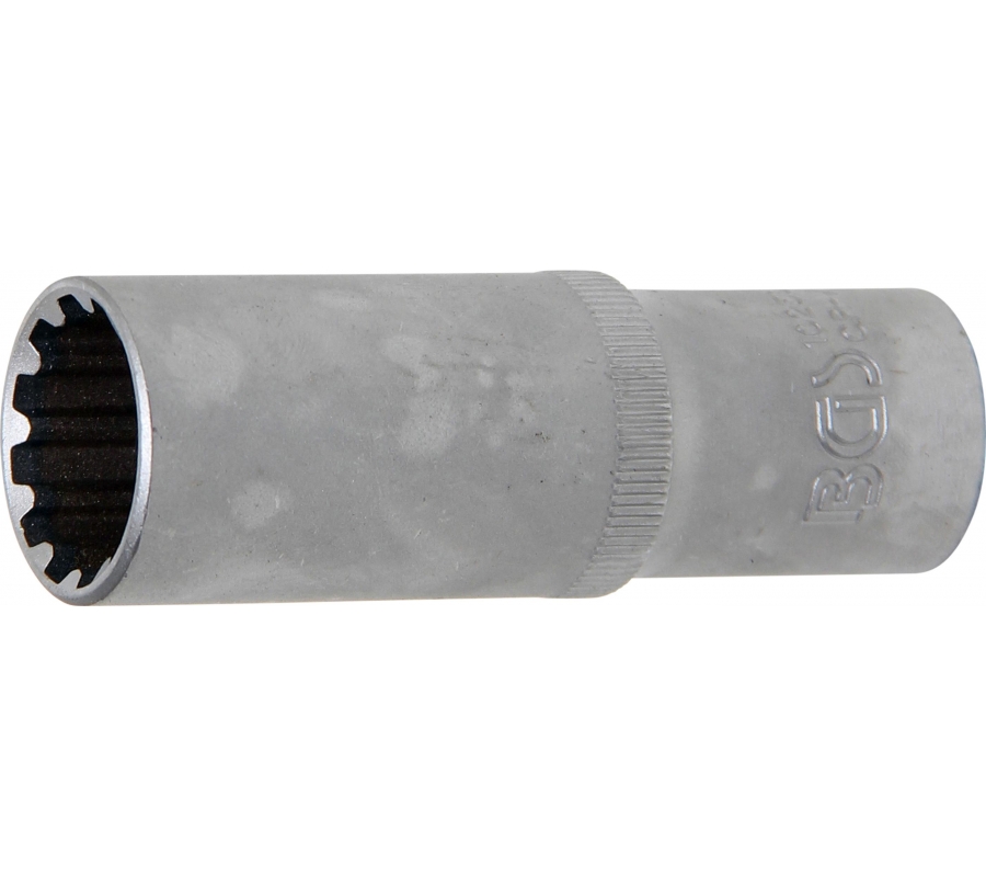 Socket, Gear Lock, deep | 12.5 mm (1/2") Drive | 19 mm (10259)