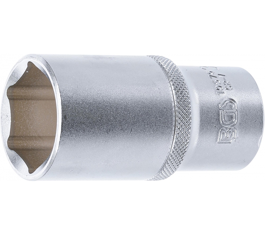Socket, Hexagon | 12.5 mm (1/2") drive | 30 mm (10570)