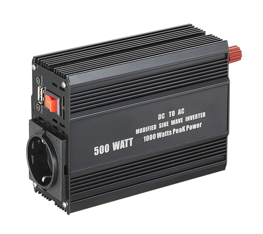 Įtampos keitiklis (inverteris) 12V/24V-230V - 12V 1500W(SGM1500W)
