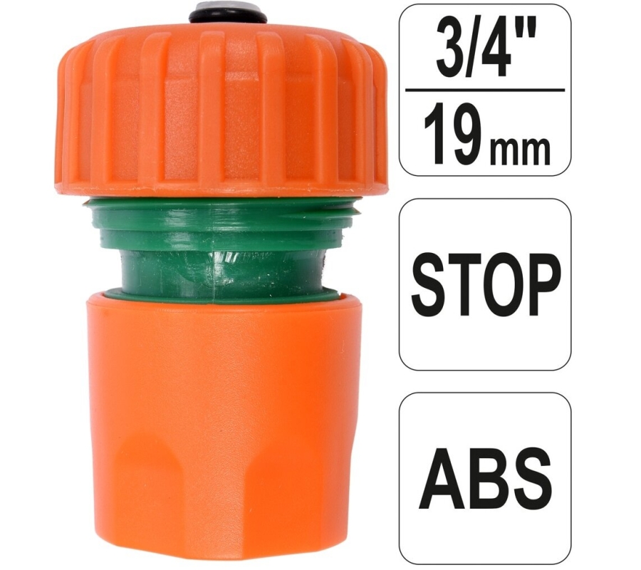 Quick stop connector 3/4" (89004)