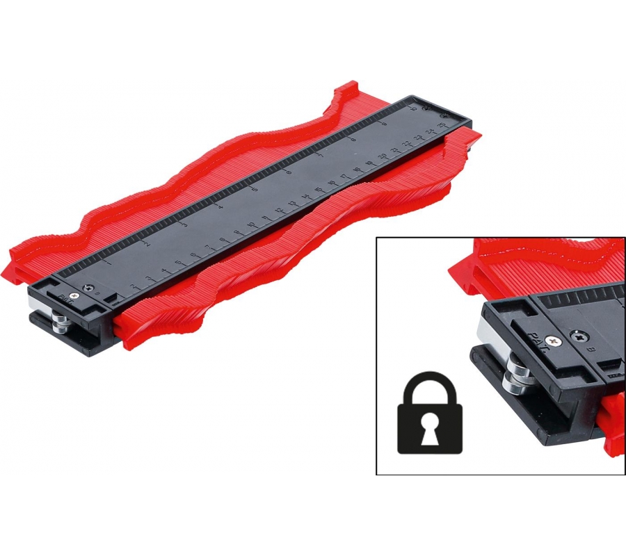Contour Gauge | 250 mm | lockable (7081)