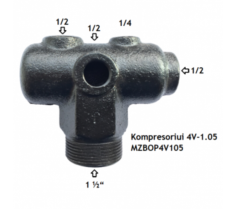 Bracket. Spare part - For compressor 4V-1.05(MZBOP4V105)