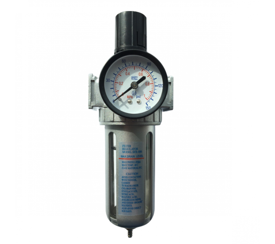 1/2" Air filter regulator (AFR804)
