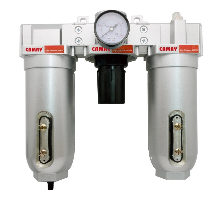 Oro srauto reguliatorius 1" su filtru ir tepaline (SA2383A)