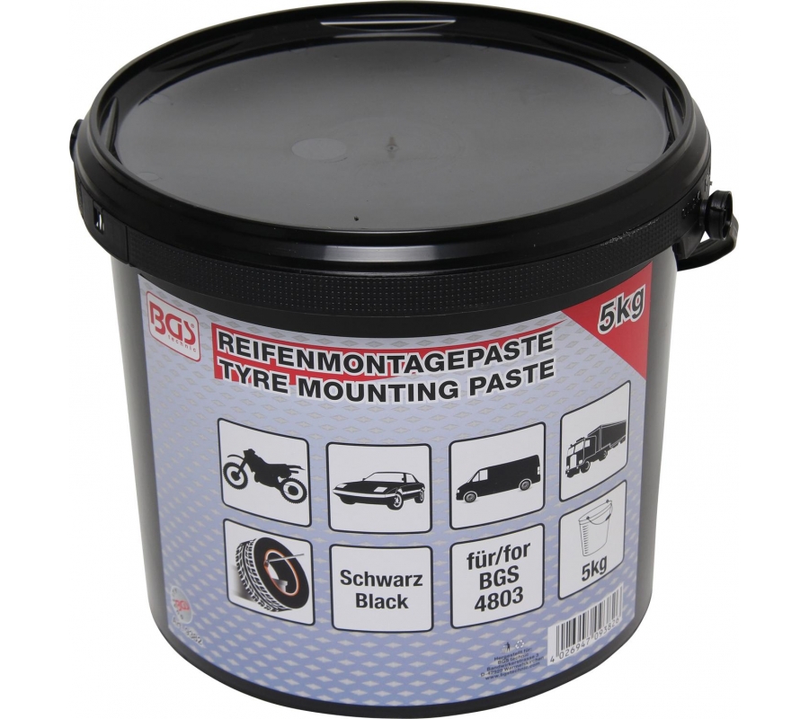 Padangų montavimo pasta juoda | 5 kg (9382)