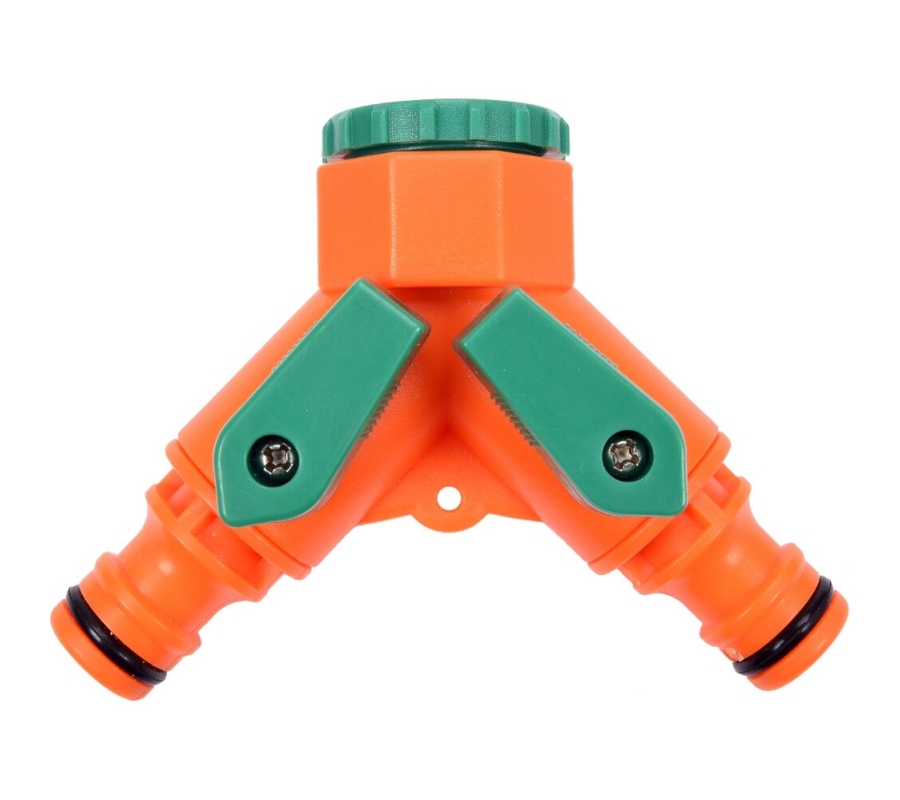 Y-switch coupling with swivel 1/2"-3/4" (89022)