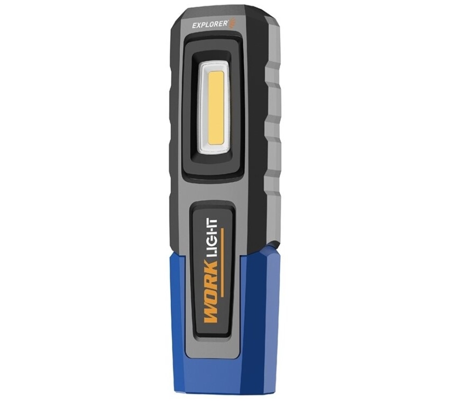 Prožektorius darbui COB+LED-SMD (įkraunamas) (ZF6742)