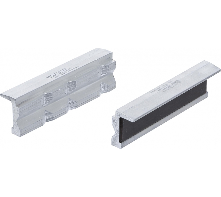 Bench Vice Jaw Protector | Aluminium | 100 mm | 2 pcs. (6796)