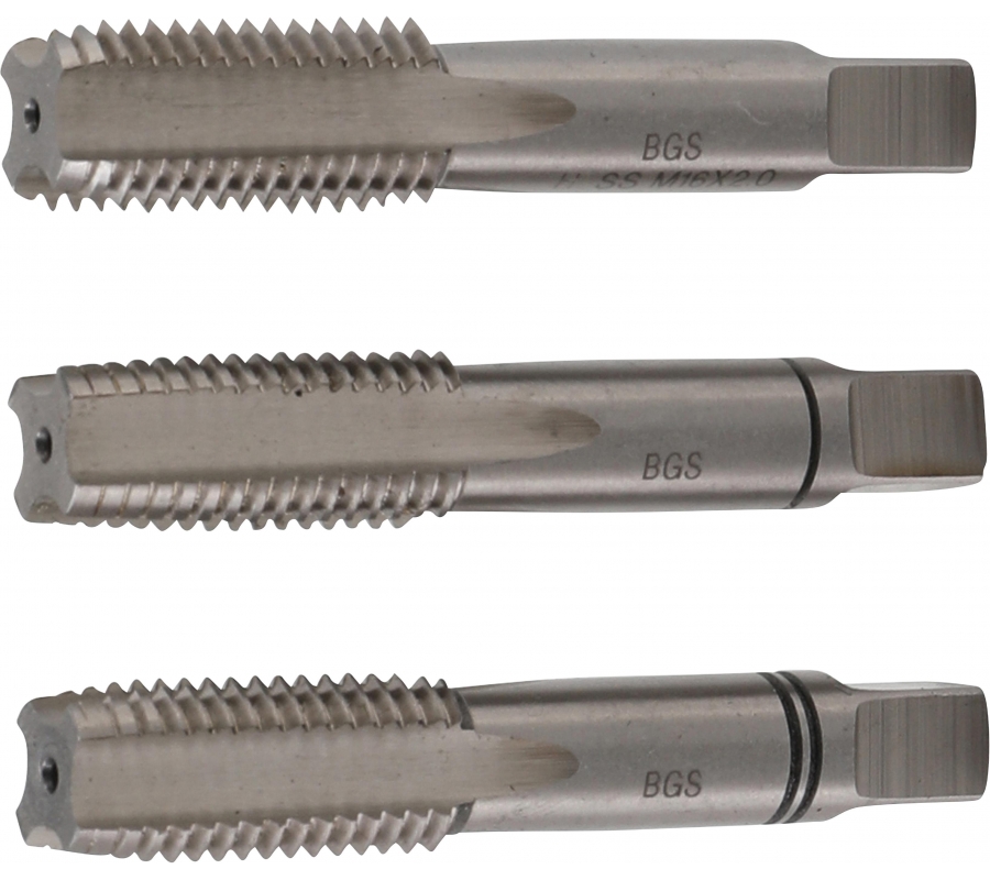 Tap Set | Starter, Plug, Bottoming Tap | M16 x 2.0 | 3 pcs. (928)