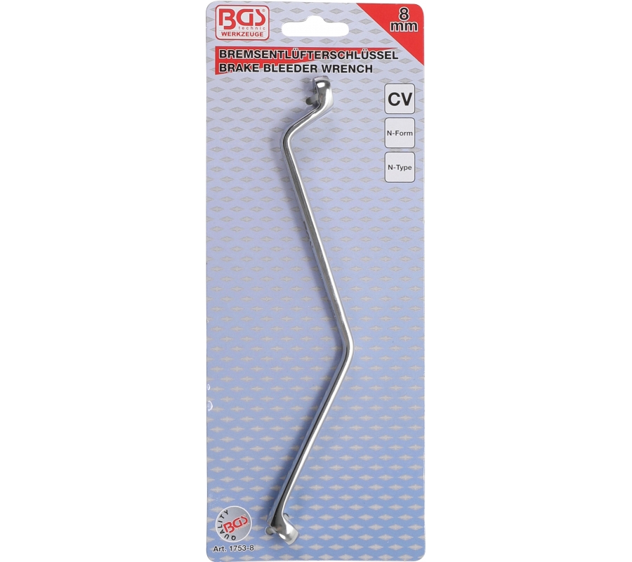Brake Bleeder Wrench | N-Type | 8 mm (1753-8)