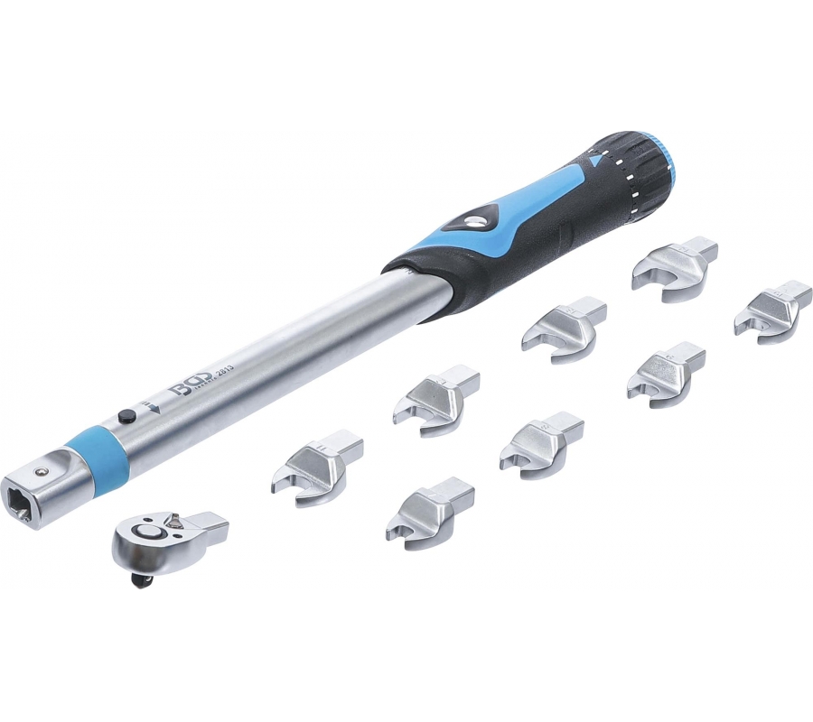 Torque Wrench Set | 6.3 mm (1/4") | 10 - 50 Nm | 10 pcs. (2813)