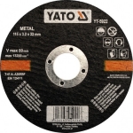 Metal Cutting Disc 125x1,2x22 mm (YT-5923)
