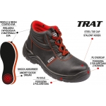MIDDLE-CUT SAFETY SHOES S1 S.47 "TRAT" (YT-80741)