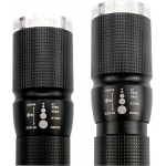 Metall Torch with Cree XPE Diode, Black (YT-08571)